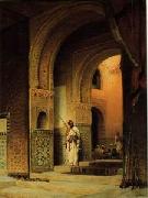 Arab or Arabic people and life. Orientalism oil paintings 173 unknow artist